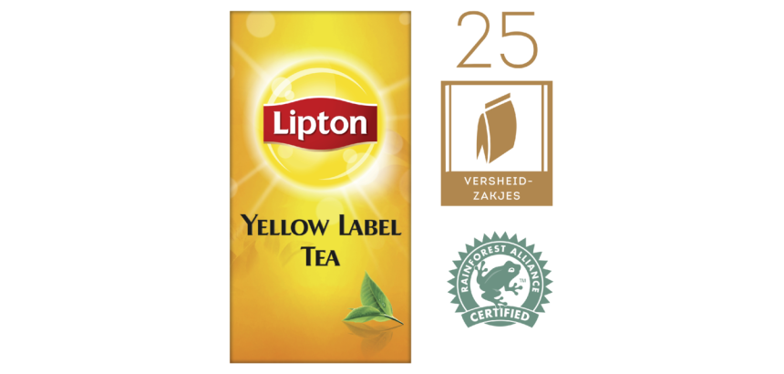 Lipton Yellow Label Tea with envelope 25x 1.5g