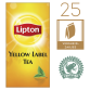 Thé Lipton Yellow Label avec enveloppe 25x 1,5g