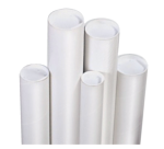 Tube d’expédition CleverPack A1 650x50x1,5mm + embouts blanc 5 pièces
