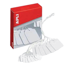 Etikett mit Draht 36 x 53 mm Apli - Schachtel mit 500 Stück