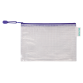 Opbergtas Tarifold met rits 235x165mm PVC blauw
