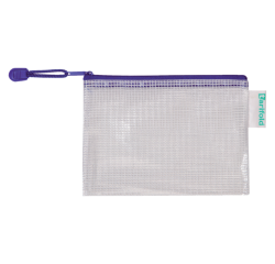 Tasche mit Reißverschluss ZIPPER, A6, PVC