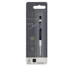 Parker Quink Fine black gel pen refill blister 1 piece