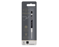 Gelschrijvervulling Parker Quink fijn zwart blister à 1 stuk