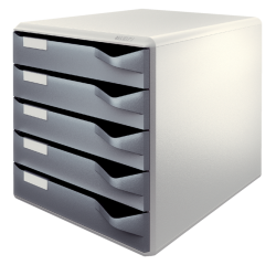 EN_LEITZ POST-SET GRISF. 5TIROIRS