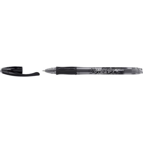 Stylo gel BIC Gel-ocity Illusion Medium noir