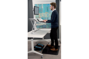 Tapis repose-pieds Fellowes ActiveFusion noir