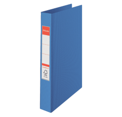 Classeur Esselte A4 23 anneaux méc-O 19mm PP bleu