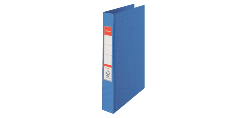 Esselte Binder A4 23 Mechanical-O Rings 19mm PP Blue