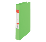 Classeur Esselte A4 23 anneaux méc-O 25mm PP vert