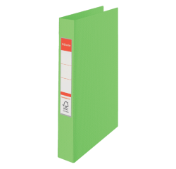 Classeur Esselte A4 23 anneaux méc-O 25mm PP vert