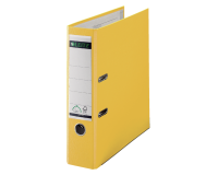Ordner Leitz 1010 180° 80mm PP A4 geel
