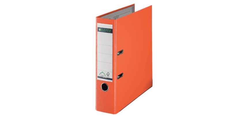 Leitz 1010 180° Ordner A4 80mm PP orange