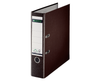 Ordner Leitz 1010 180° 80mm PP A4 bruin