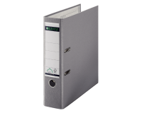 Ordner Leitz 1010 180° 80mm PP A4 grijs