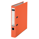 Classeur à levier Leitz 1015 180° A4 50mm PP orange