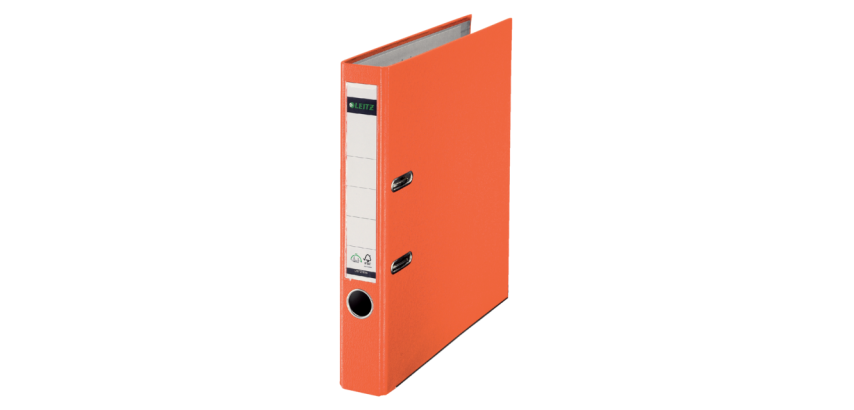 Hebelordner Leitz 1015 180° A4 50mm PP orange