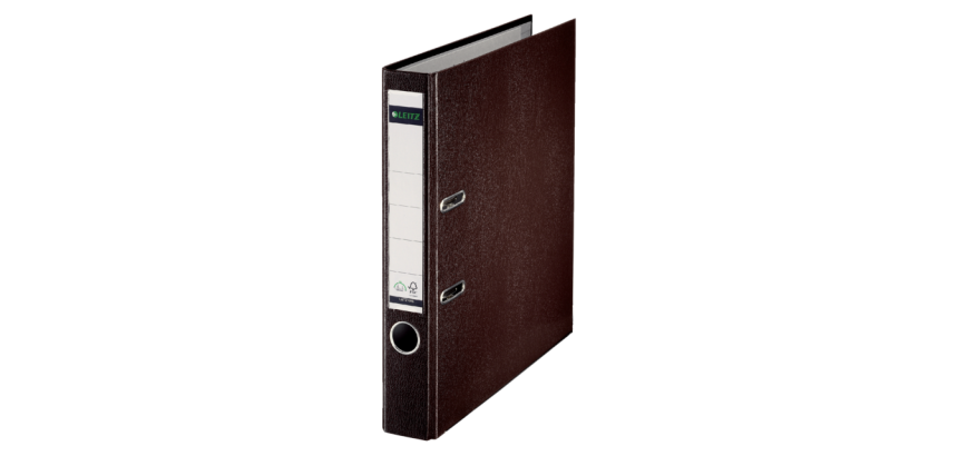 Leitz 1015 Lever Arch File 180° A4 50mm PP Brown