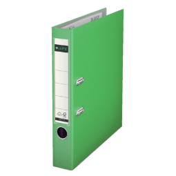 Classeur à levier Leitz 1015 180° A4 52mm PP vert clair