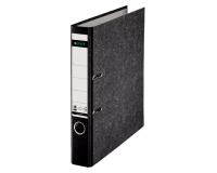 Classeur à levier Leitz 1050 180° A4 50mm carton recyclé noir