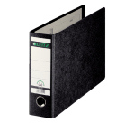 Classeur à levier Leitz A4 paysage 77mm carton noir marbré
