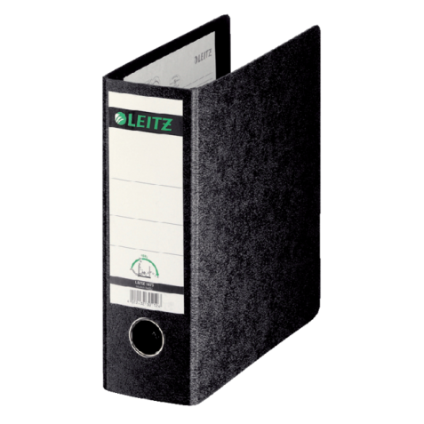 Ordner Leitz 1075 180° 77mm karton A5 recht zwart