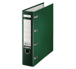 Classeur Leitz A4 80mm PP bancaire 2 mécanismes vert