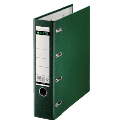 Classeur Leitz A4 80mm PP bancaire 2 mécanismes vert