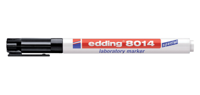 Laboratory marker edding 8014 bullet tip 1mm black