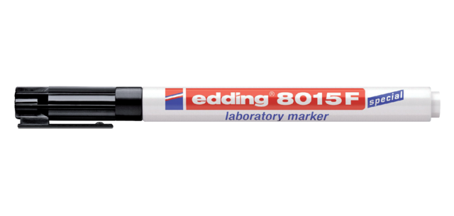 Labor-Lackstift edding 8014 Rundspitze 0,75 mm schwarz