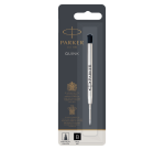 Recharge stylo bille Parker Quink Large noir blister 1 pièce