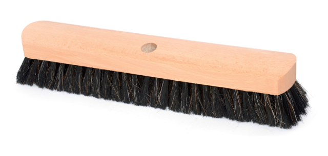 40cm black wooden floor broom Cleaninq Ø23.5mm socket
