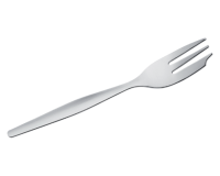 Fourchette à gâteau budget K09 140mm acier chromé 12 pièces