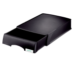 Korb mit Schublade Leitz Plus A4 Maxi schwarz