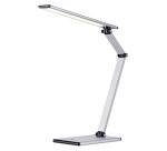 Lampe de bureau Hansa LED Slim gris argenté