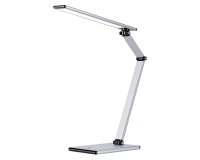 Bureaulamp Hansa led Slim zilvergrijs