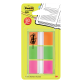 Marque-pages Post-it 680 24x43,2mm assorti 60 pièces