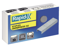 En_grapas rapid omnipress 30 galvanizadas caja de 1000 unidades