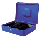 Coffret caisse Pavo 300x240x90mm bleu