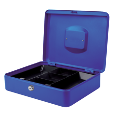 Coffret caisse Pavo 300x240x90mm bleu