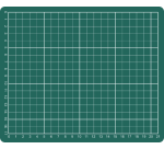 Tapis de coupe A5 230x190mm vert