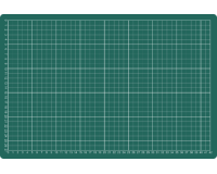 Tapis de coupe A3 300x450mm vert