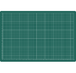 Tapis de coupe A3 300x450mm vert