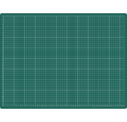 Tapis de coupe A2 600x450mm vert