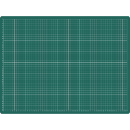 Tapis de coupe Rillstab 600x450mm A2 vert