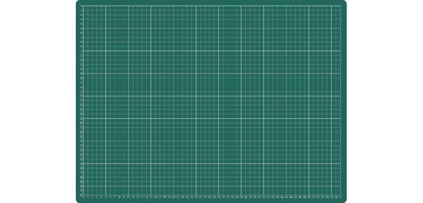 Snijmat A2 600X450mm groen