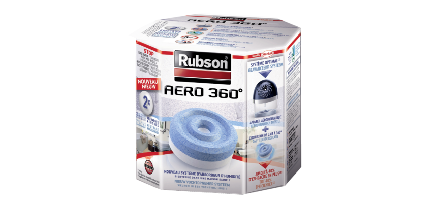 Vochtopnemer Rubson Aero 360 navulling 2 stuks