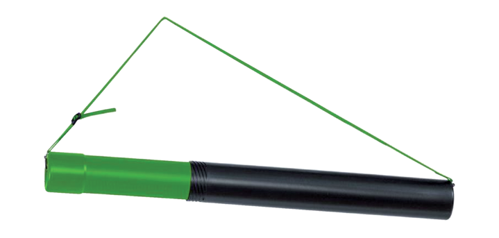 Tube à dessin Linex Zoom 70-124cm Ø 7,5cm noir