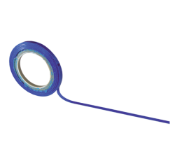 Ruban de matrice autocollant 3mmx10m bleu