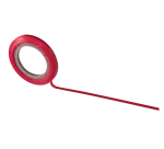 Ruban de matrice autocollant 3mmx10m rouge